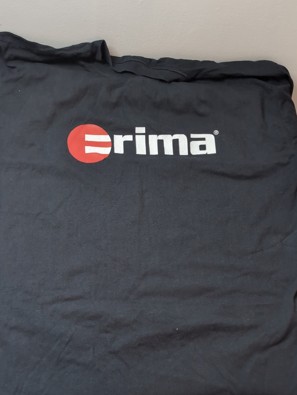 Erima Black Logo T-shirt Vintage Y2K Athletic XXL